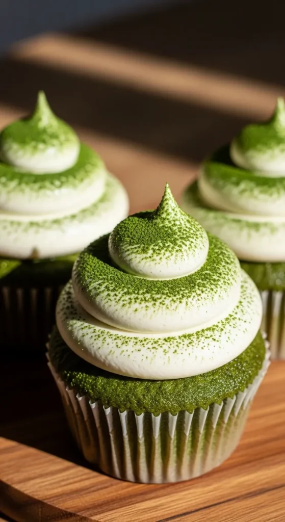 Matcha Powder Dusting