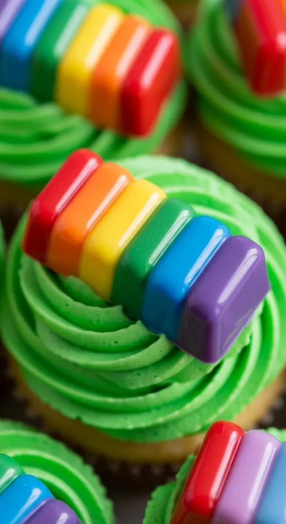 Mini Chocolate Rainbows