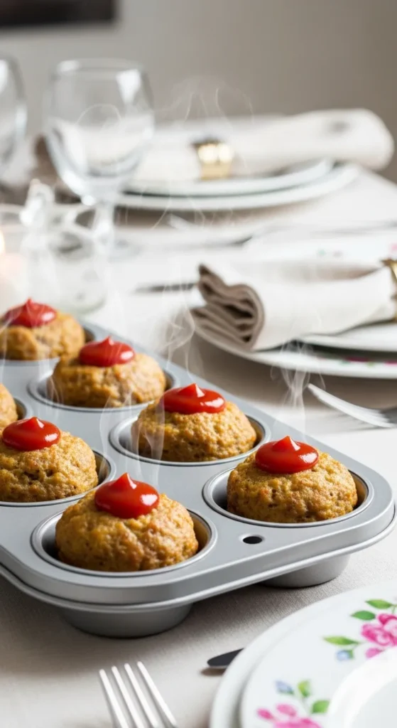 Mini Meatloaf Muffins
