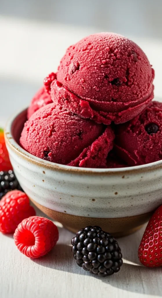 Mixed Berry Sorbet