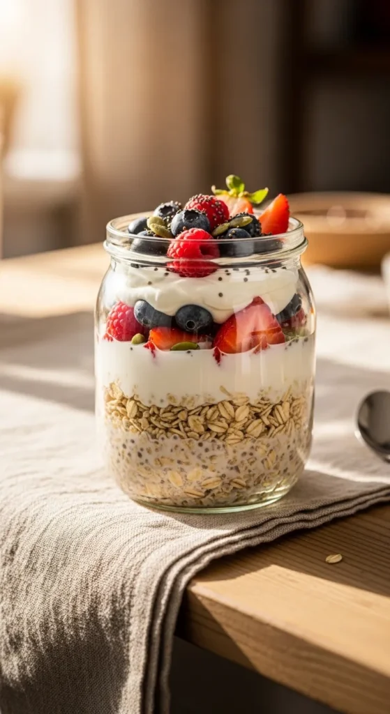 Overnight Yogurt Oats