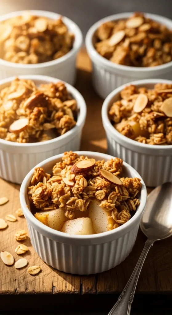 Pear Almond Crisp