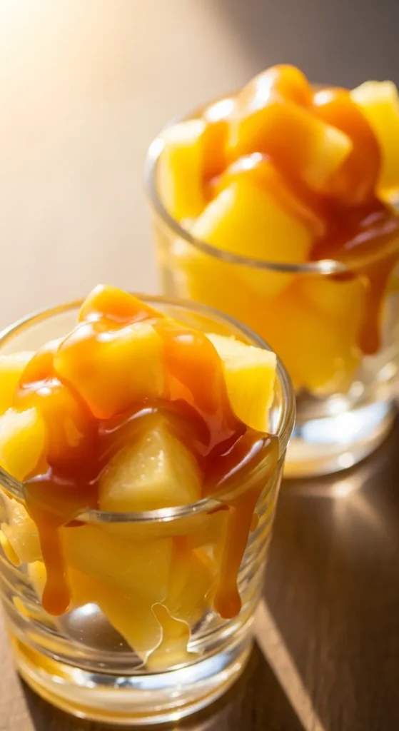 Pineapple Upside-Down Mini Cups