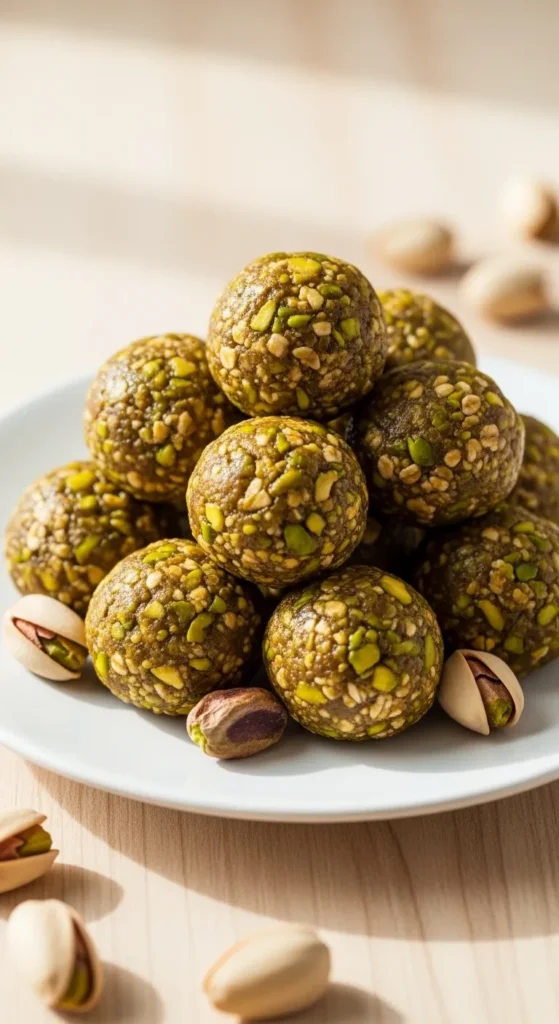Pistachio Energy Bites