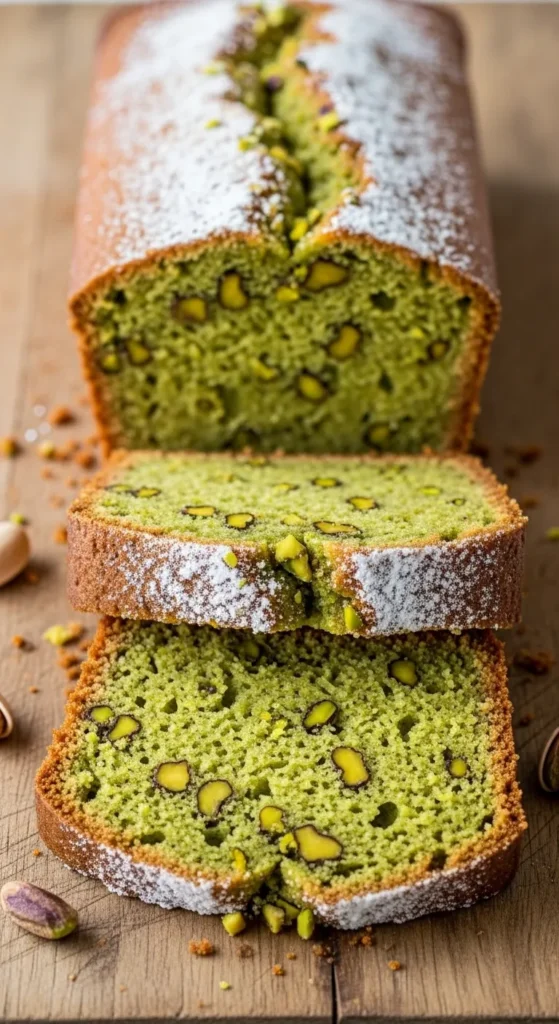 Pistachio Loaf Cake