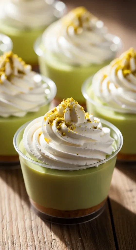 Pistachio Pudding Cups