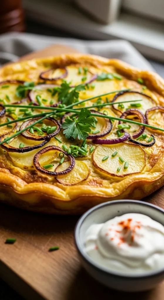 Potato and Onion Frittata