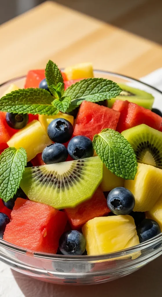 Prep a Fresh Fruit Breakfast Salad