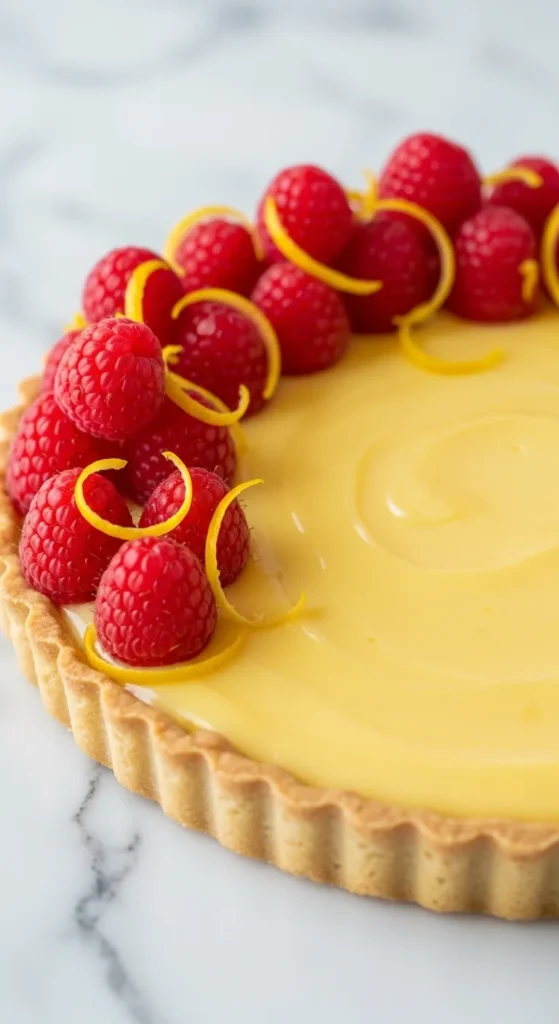 Raspberry Lemon Tart