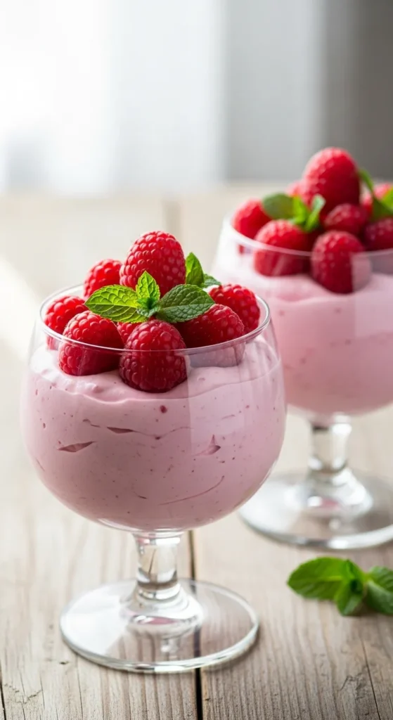 Raspberry Mousse