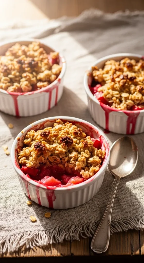 Rhubarb Crisp