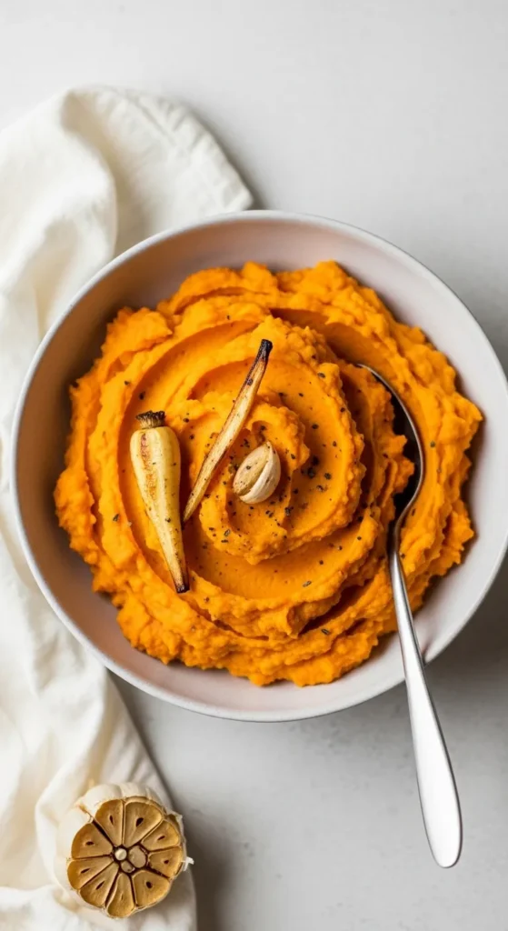 Root Vegetable Mash with Garlic