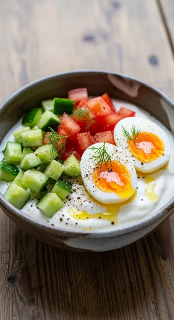 Savory Yogurt Breakfast Bowl