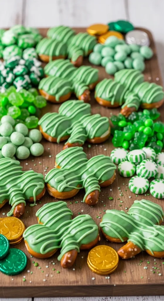 Shamrock Pretzel Board