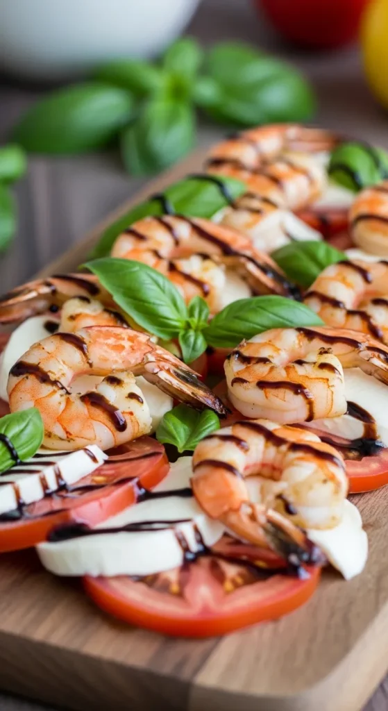 Shrimp Caprese Salad