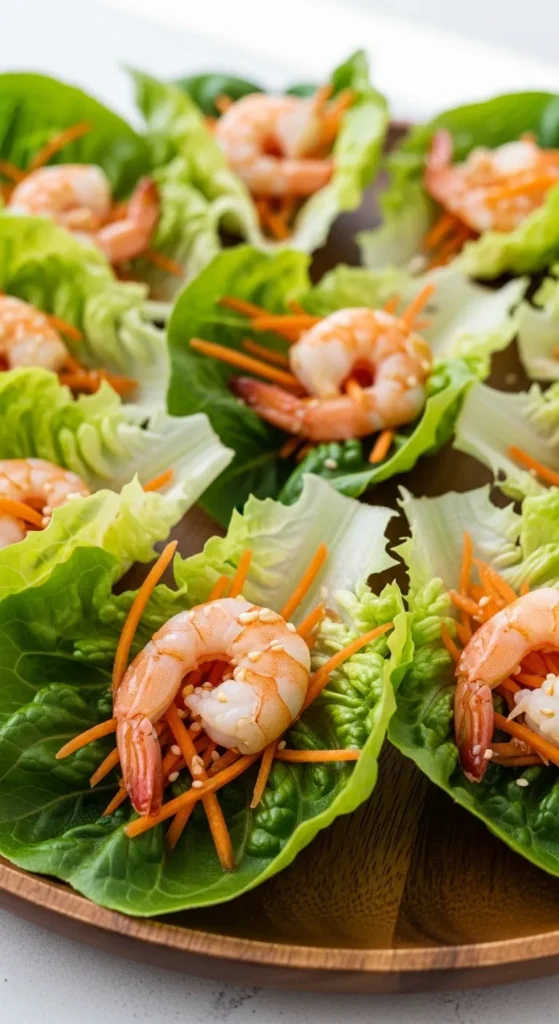 Shrimp Lettuce Wraps