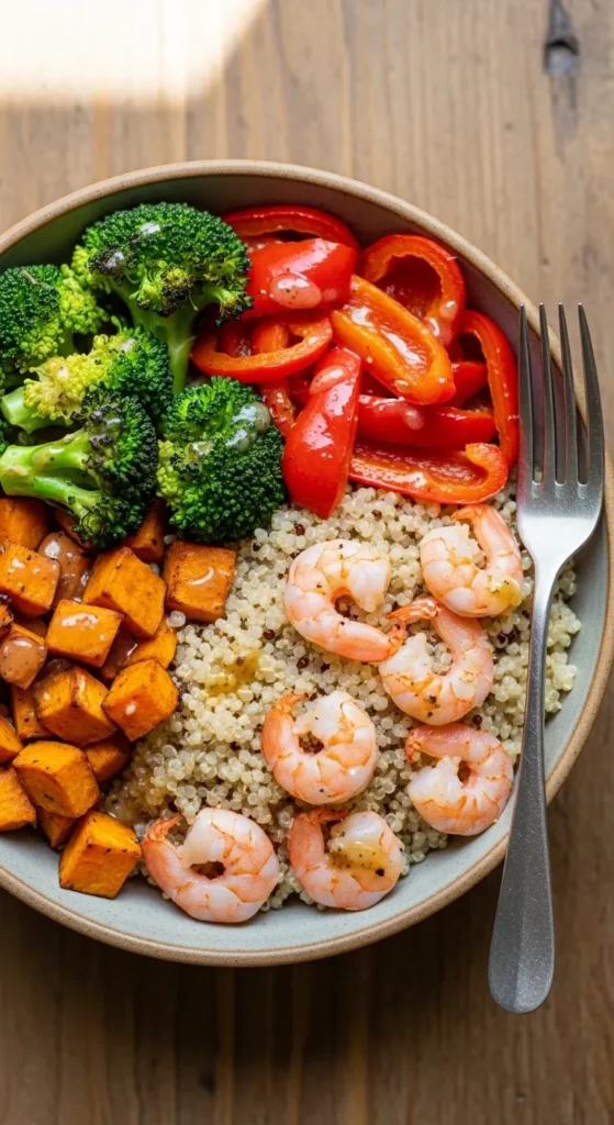 Shrimp and Quinoa Bowl