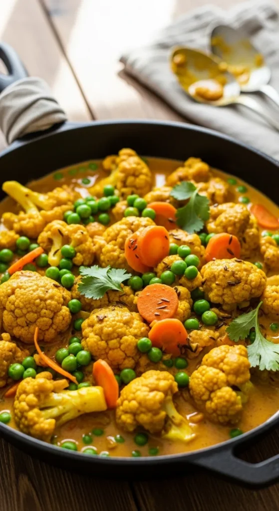 Skillet Vegetable Curry
