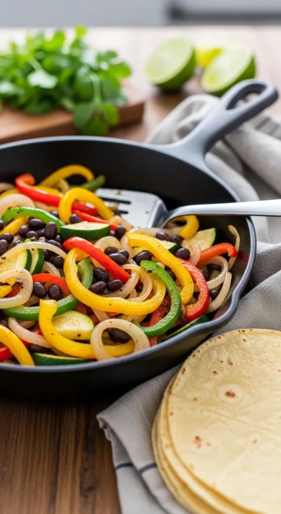 Skillet Veggie Tacos