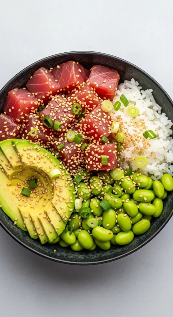 Spicy Tuna Poke Bowl