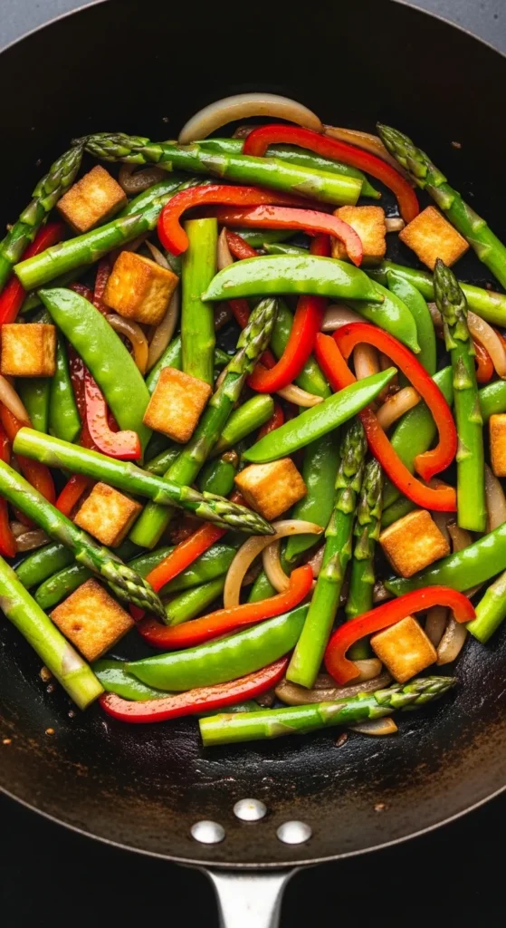 Spring Veggie Stir-Fry