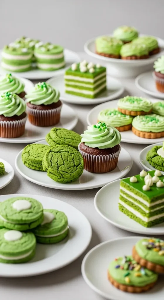 St Patrick’s Day Green Desserts