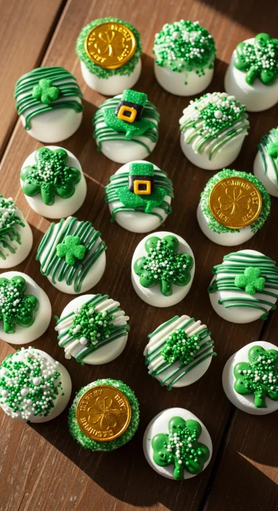 St Patrick’s Day Marshmallow Treats