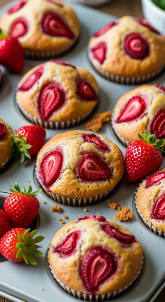 Strawberry Muffins