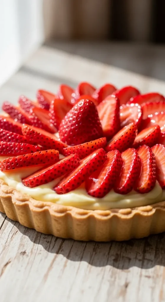 Strawberry Tart with Glaze