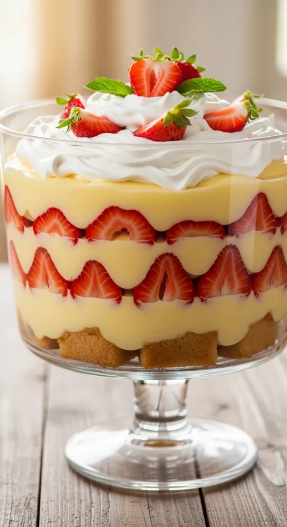 Strawberry Trifle