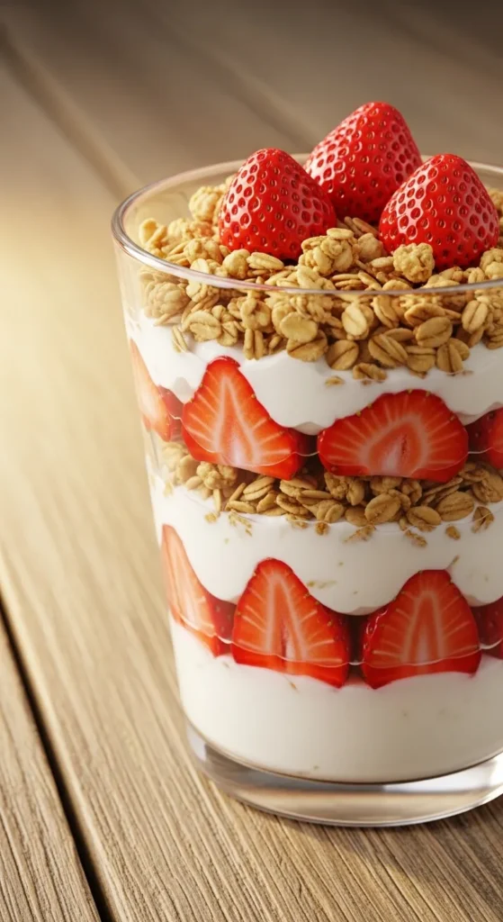 Strawberry Yogurt Parfaits