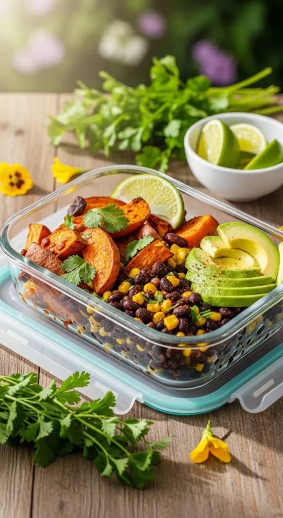 Sweet Potato and Black Bean Bowls