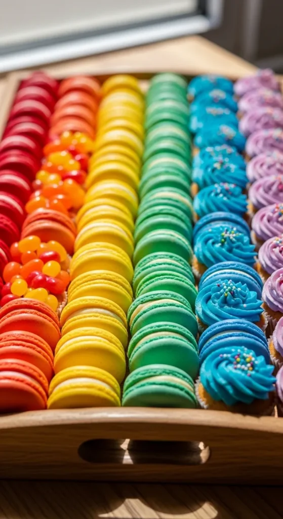 Sweet Rainbow Treat Board