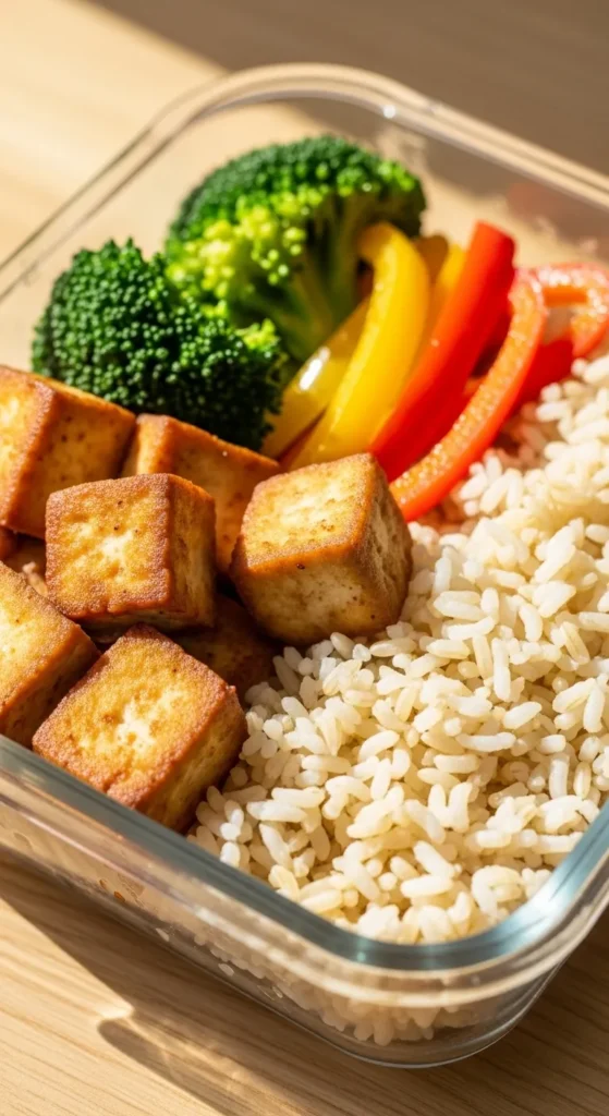 Tofu and Veggie Bowls