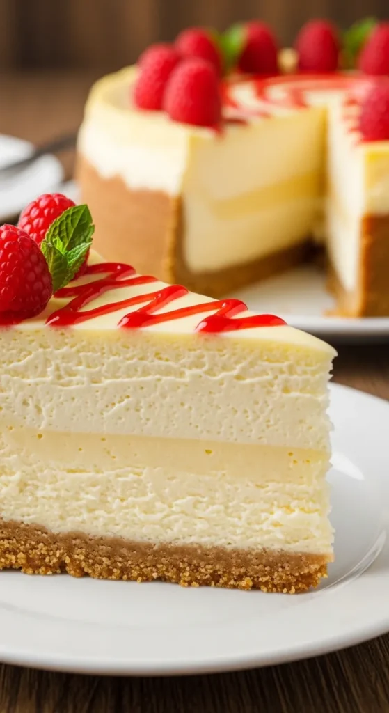 Triple Layer Cheesecake