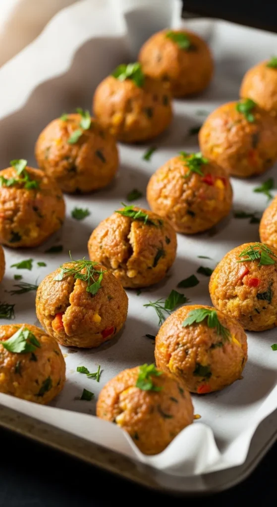 Turkey and Veggie Meatballs