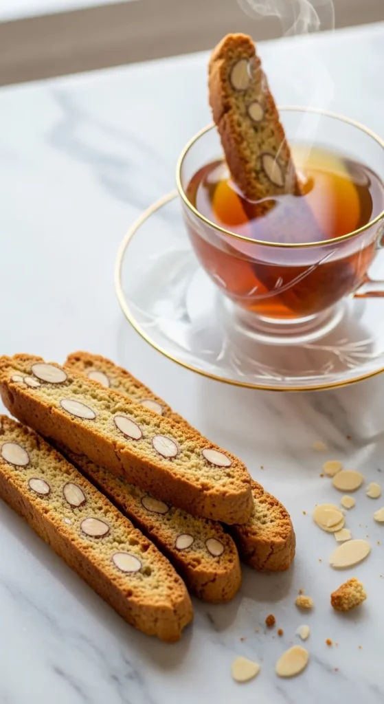 Vanilla Almond Biscotti