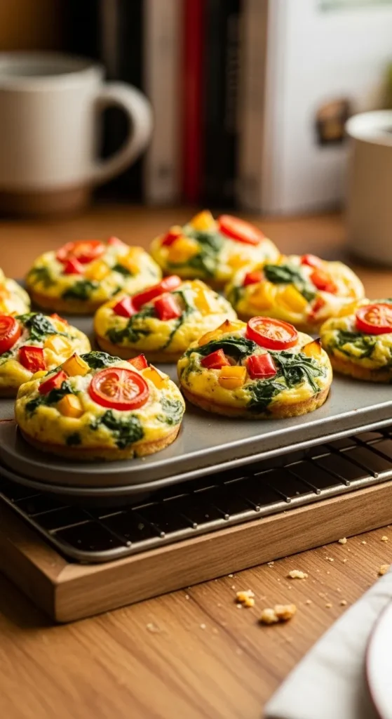 Veggie Egg Muffins for Busy Mornings