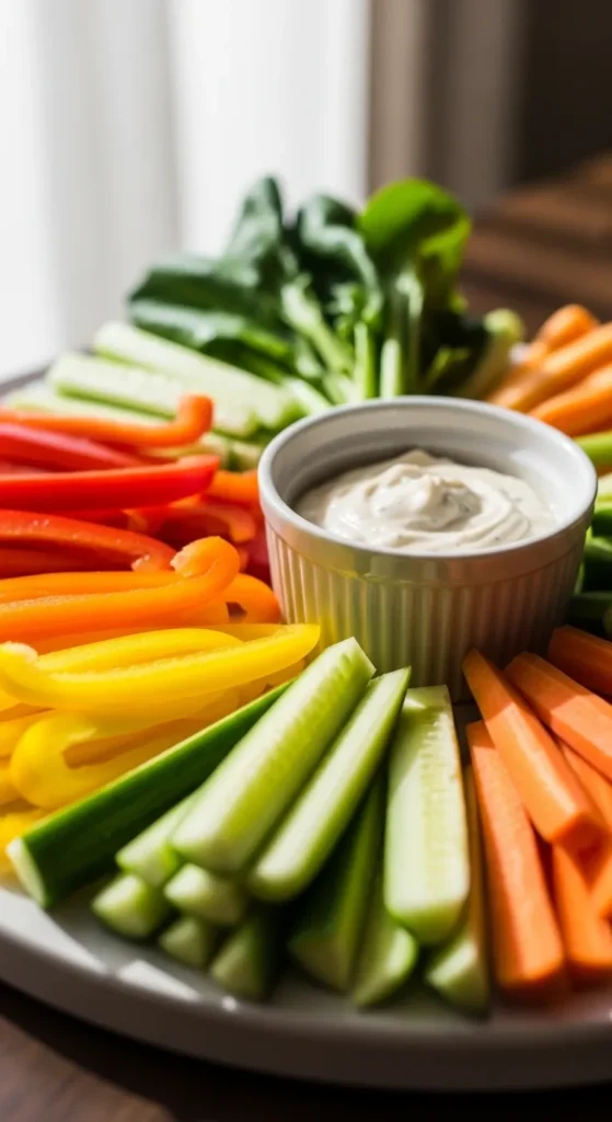 Rainbow Veggie Board