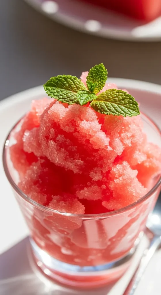 Watermelon Granita
