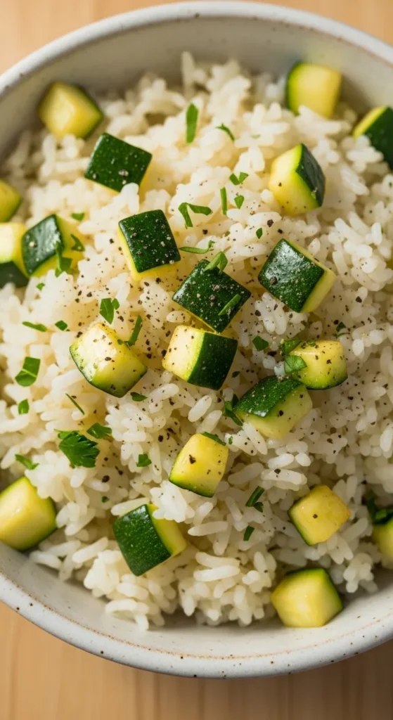  Zucchini Rice
