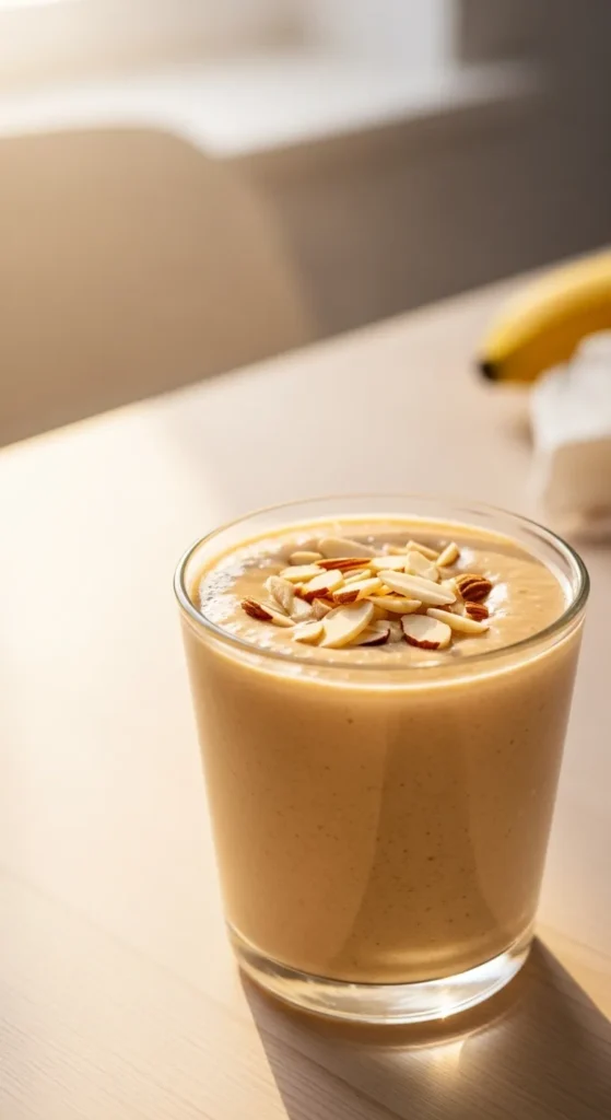 Banana and Almond Smoothie