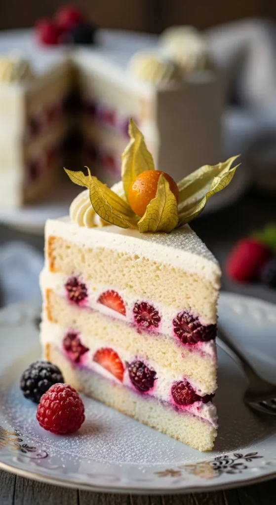 Berry Chantilly Cake