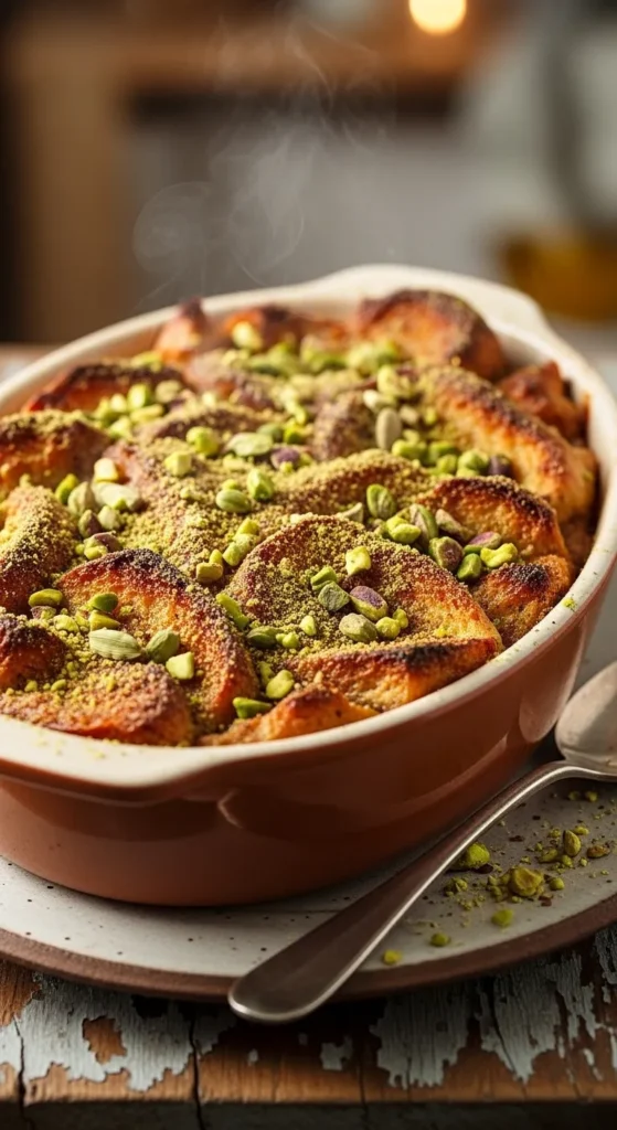 Bread Pudding with Cardamom