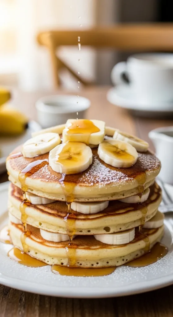 Budget Banana Pancakes