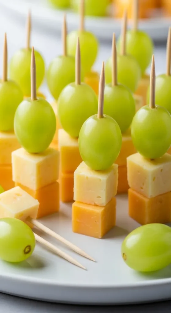 Cheese and Grape Picks