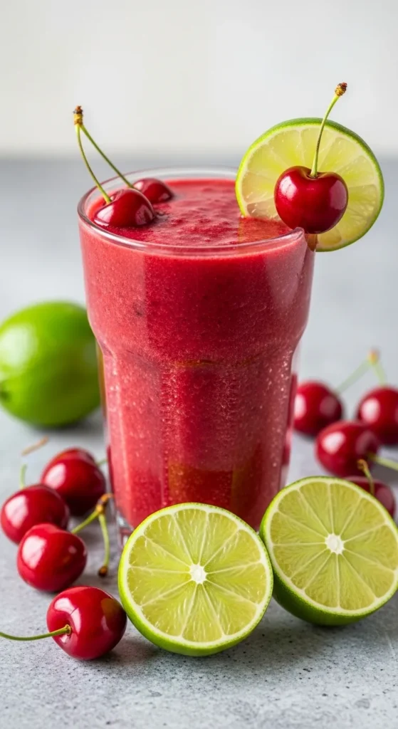 Cherry Lime Smoothie