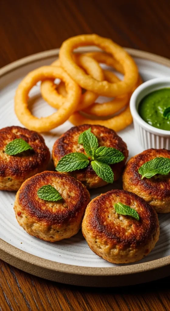 Chicken Shami Kebabs