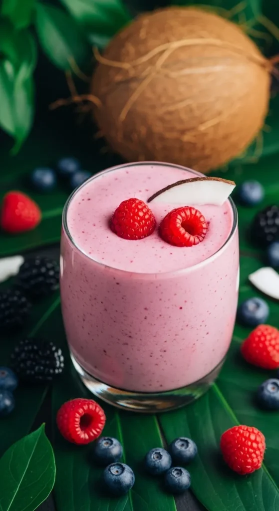 Coconut Berry Refresher