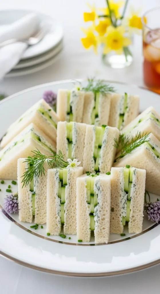 Cucumber Tea Sandwiches